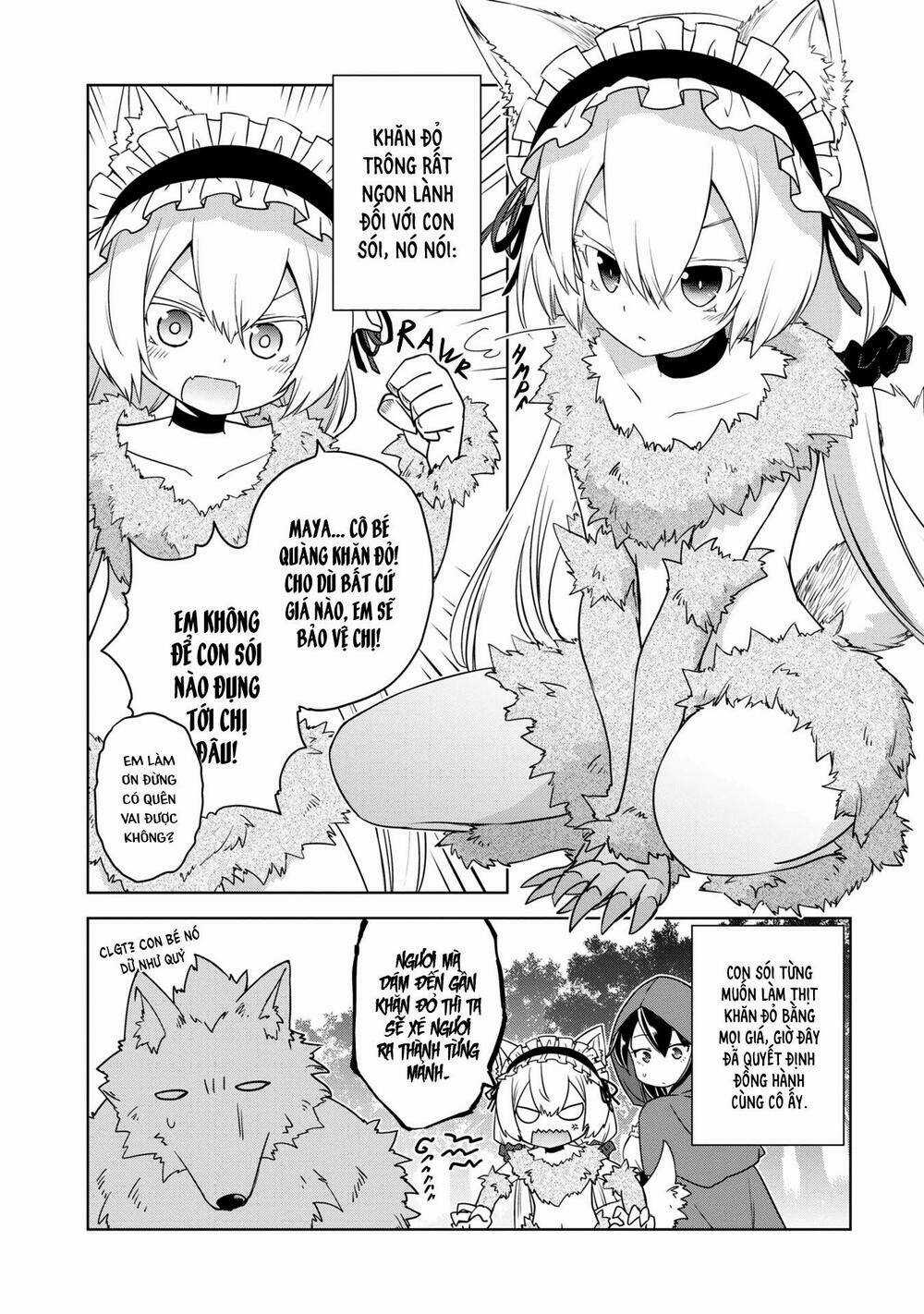 Con Sói Biết Yêu Và Mille-Feuille Chapter 4.5 trang 3