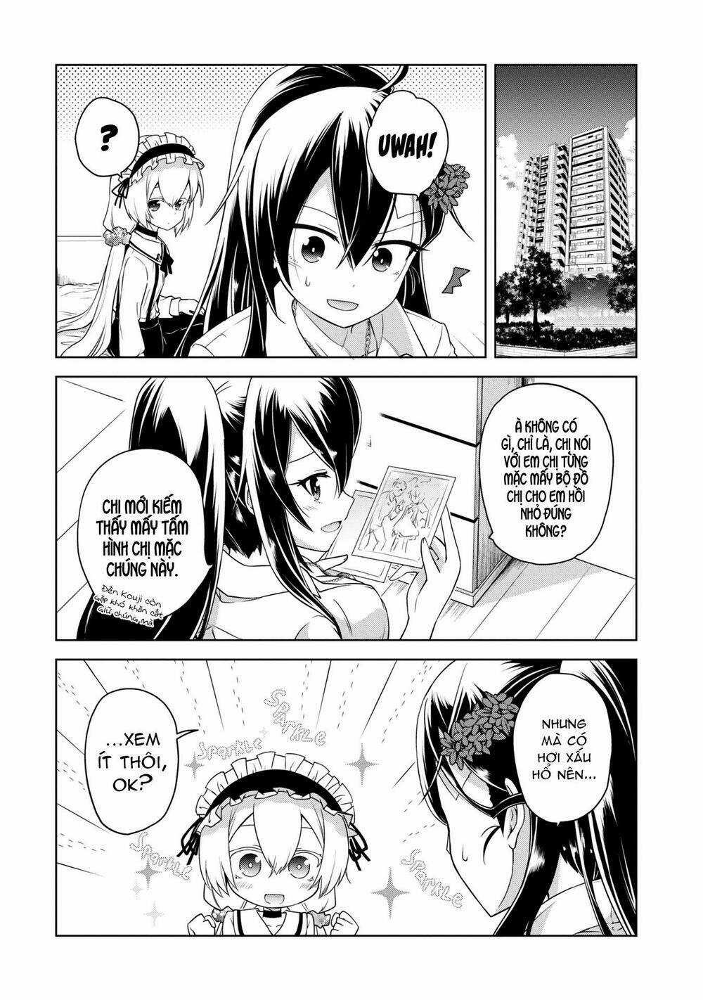 Con Sói Biết Yêu Và Mille-Feuille Chapter 4.5 trang 8