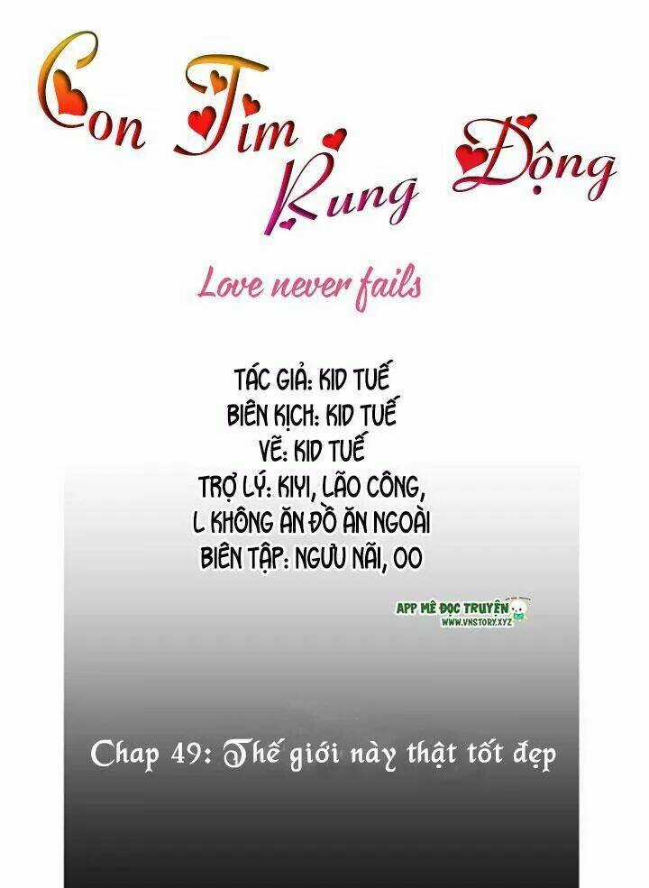 Con Tim Rung Động 2 Chapter 49 trang 0
