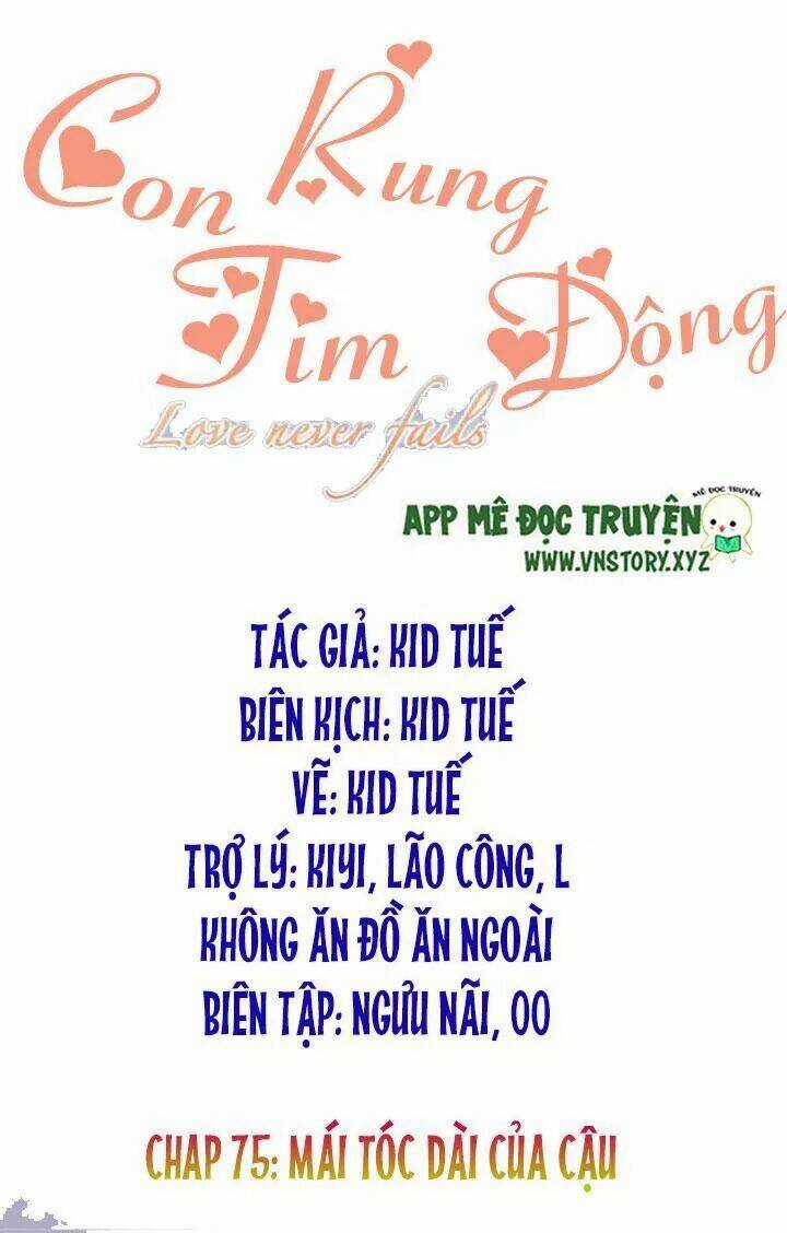Con Tim Rung Động 2 Chapter 75 trang 0