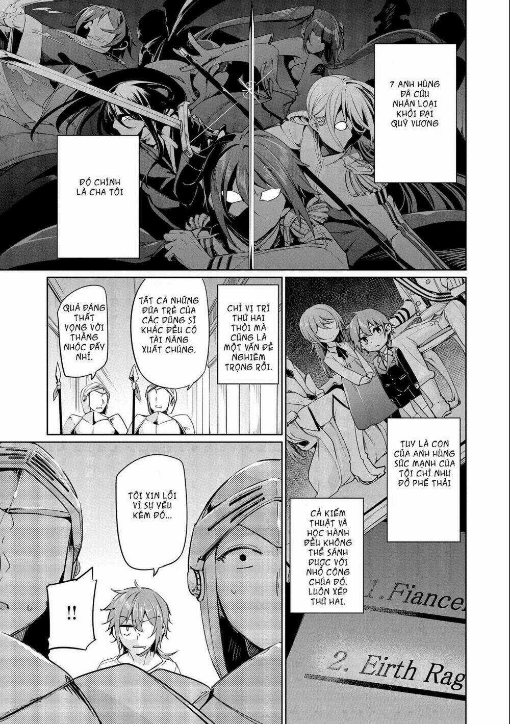 Con Trai Của Anh Hùng Là Người Học Việc Của Quỷ Vương. Chapter 1 trang 11