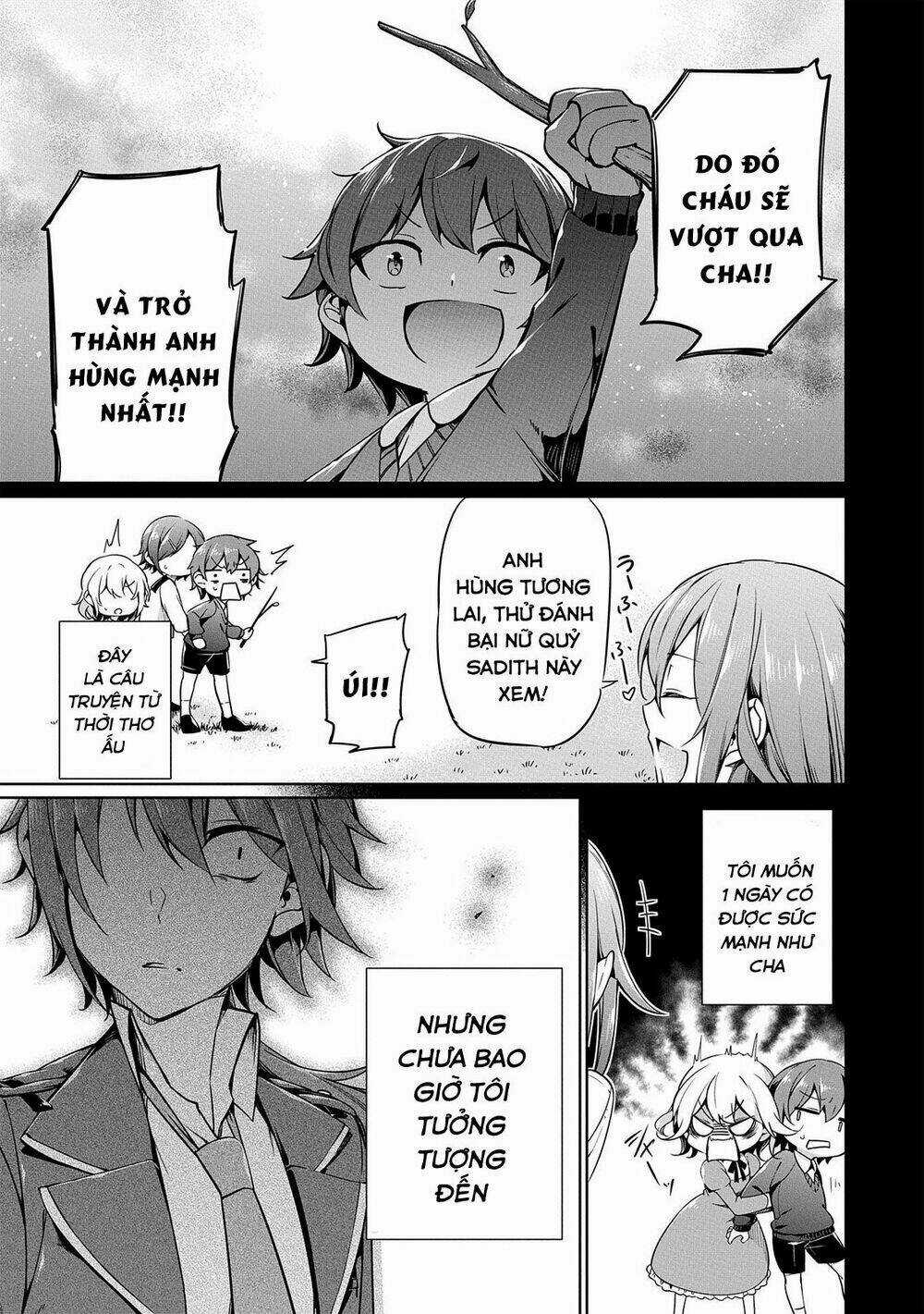 Con Trai Của Anh Hùng Là Người Học Việc Của Quỷ Vương. Chapter 5 trang 4