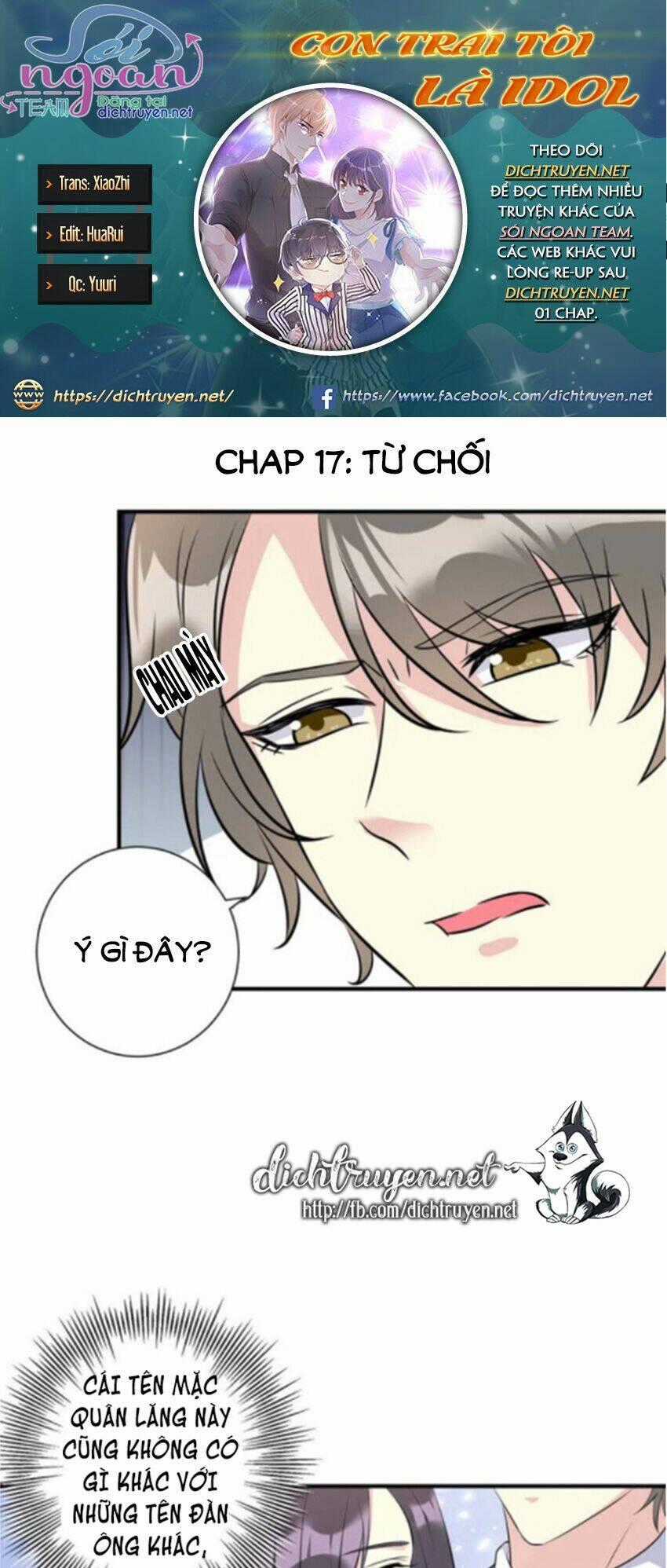 Con Trai Tôi Là Thần Tượng Hàng Đầu Chapter 17 trang 0