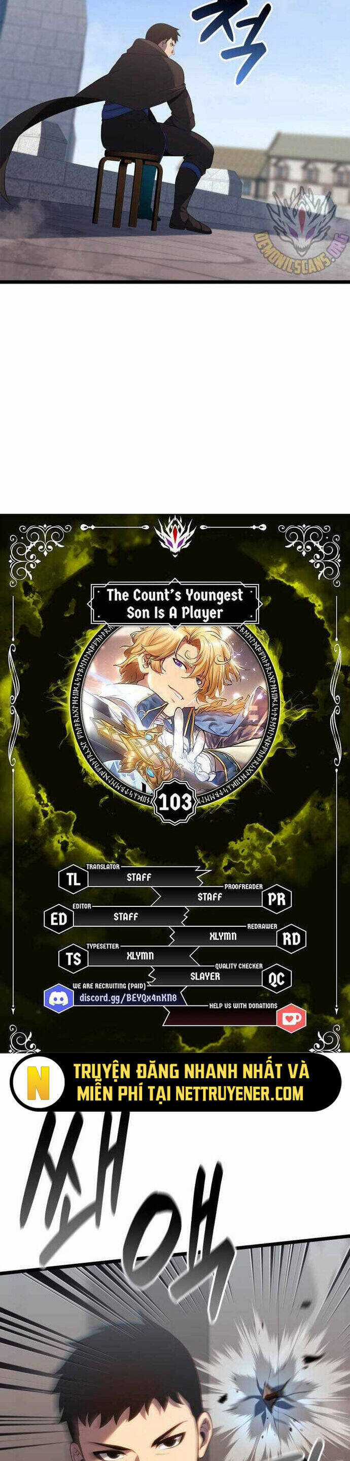 Con Trai Út Của Bá Tước Là Một Người Chơi Chương 103 trang 4