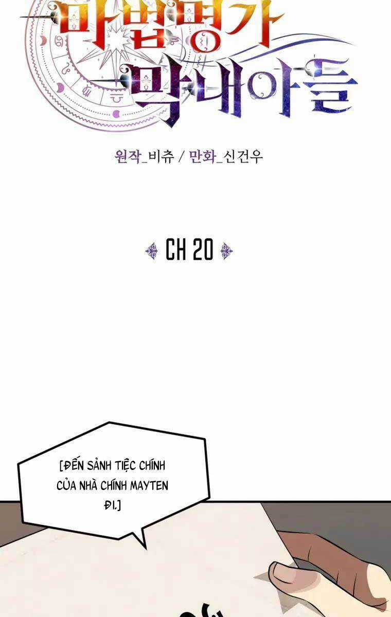 Con Trai Út Của Đại Pháp Sư Lừng Danh Chapter 20 trang 13