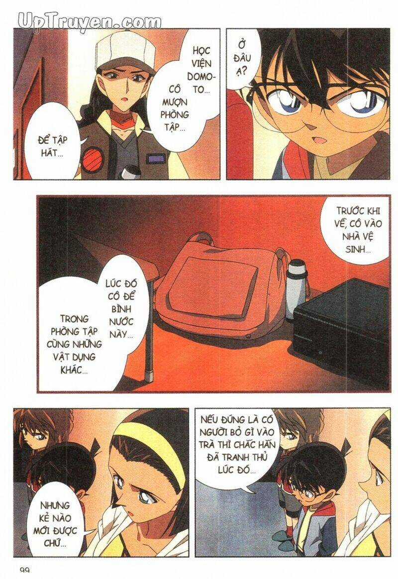 Conan Màu - Nốt Nhạc Kinh Hoàng Chapter 1 trang 100