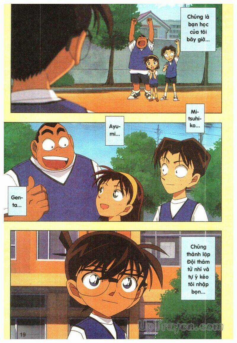 Conan Màu - Nốt Nhạc Kinh Hoàng Chapter 1 trang 20