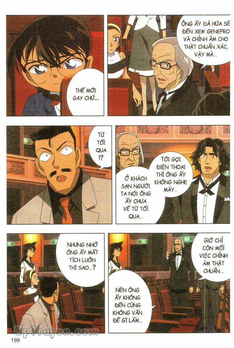 Conan Màu - Nốt Nhạc Kinh Hoàng Chapter 1 trang 200