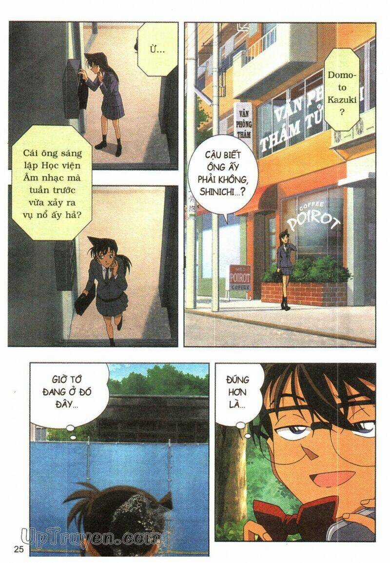 Conan Màu - Nốt Nhạc Kinh Hoàng Chapter 1 trang 26