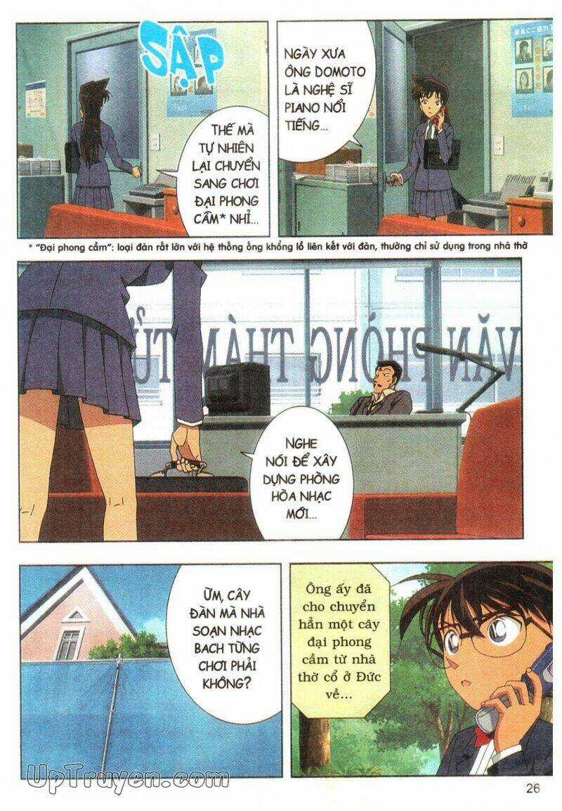 Conan Màu - Nốt Nhạc Kinh Hoàng Chapter 1 trang 27