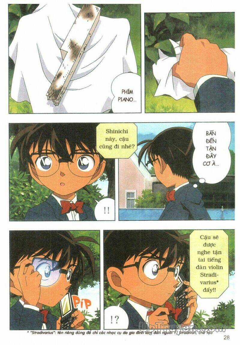 Conan Màu - Nốt Nhạc Kinh Hoàng Chapter 1 trang 29