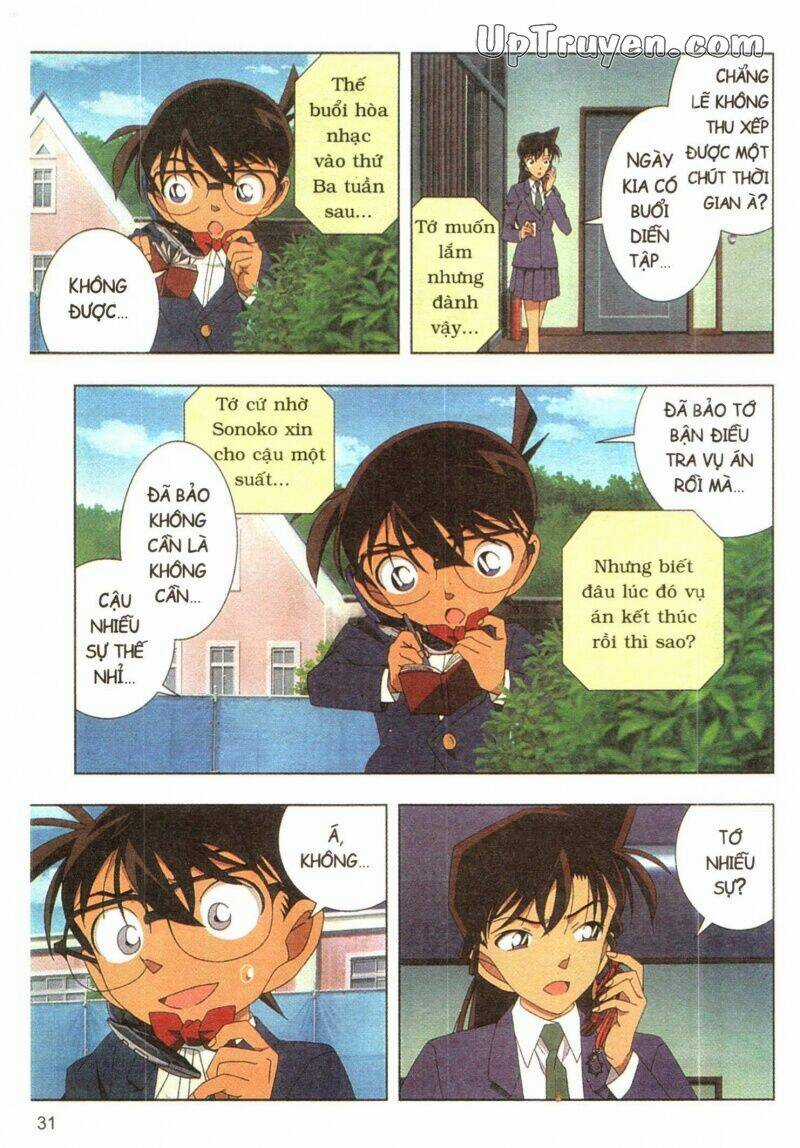 Conan Màu - Nốt Nhạc Kinh Hoàng Chapter 1 trang 32