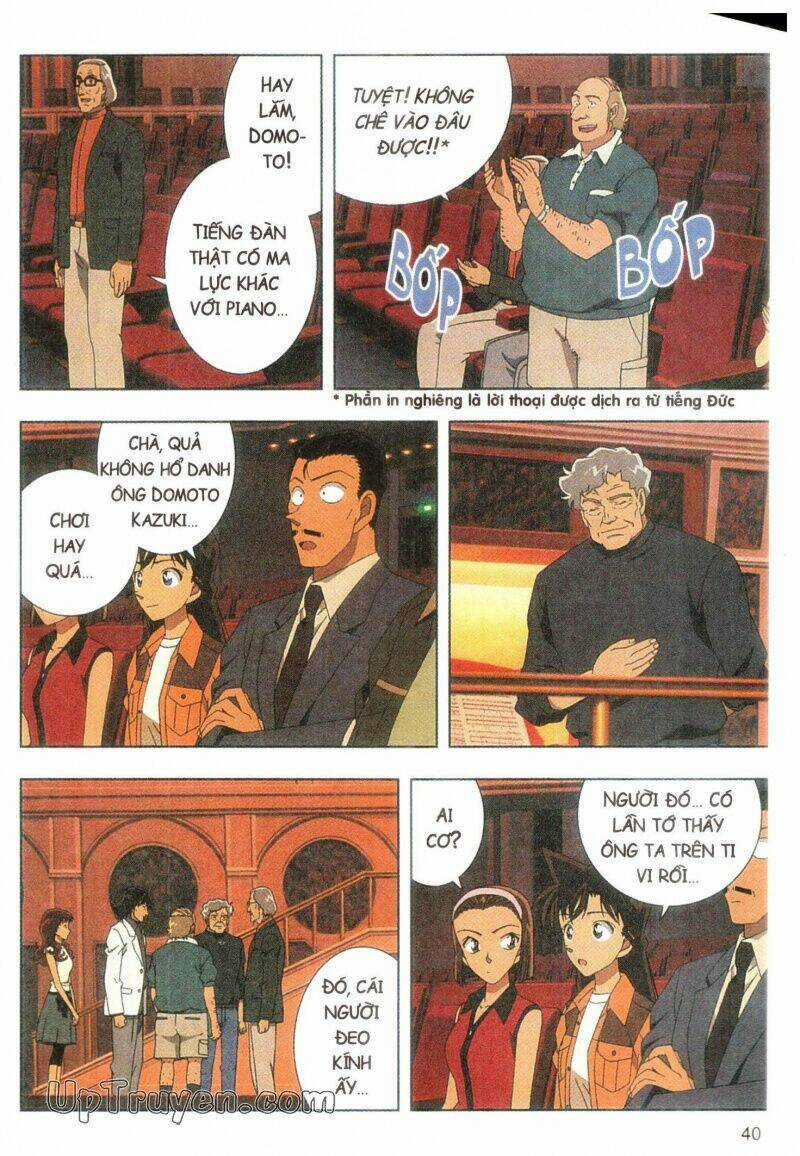 Conan Màu - Nốt Nhạc Kinh Hoàng Chapter 1 trang 41