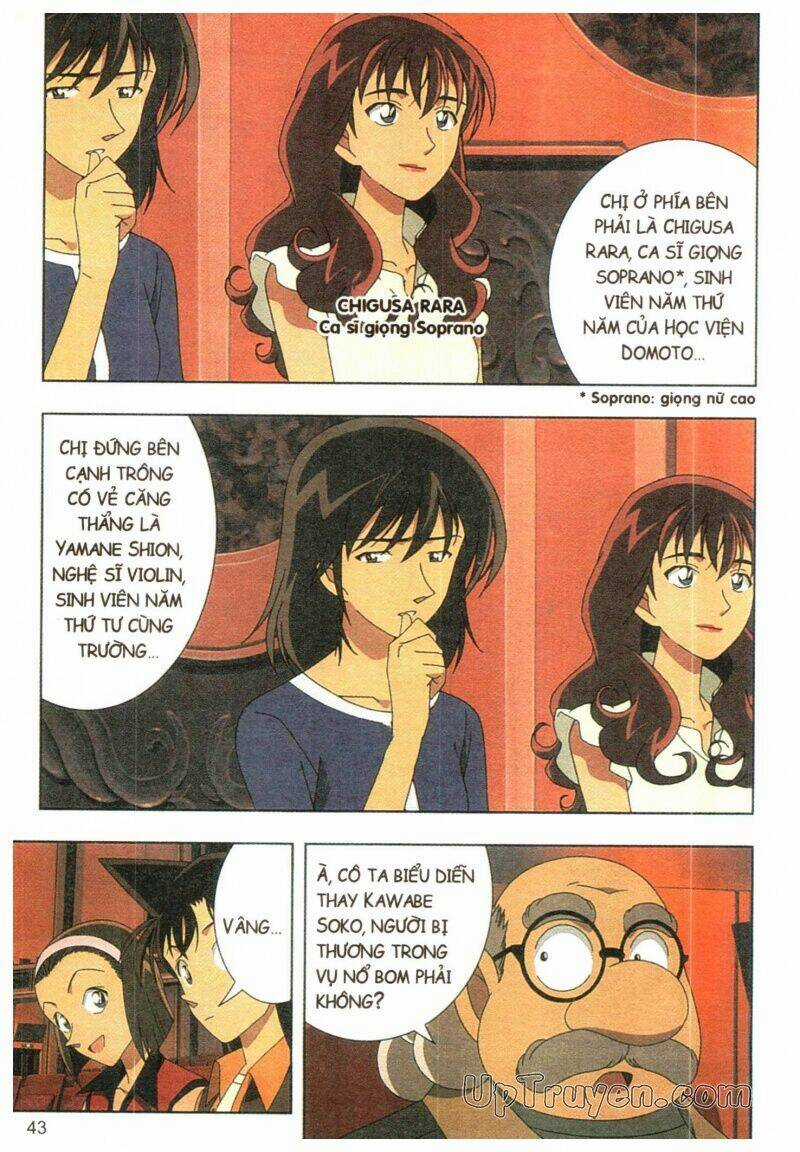 Conan Màu - Nốt Nhạc Kinh Hoàng Chapter 1 trang 44