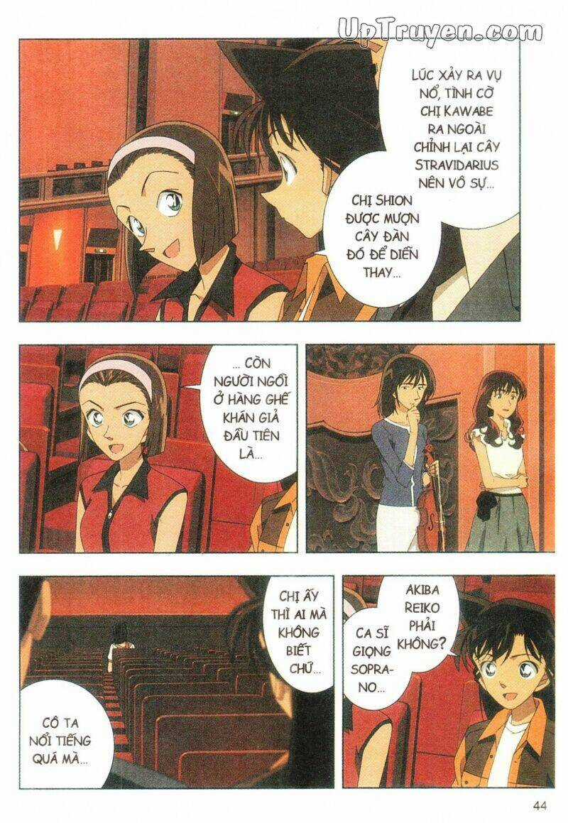 Conan Màu - Nốt Nhạc Kinh Hoàng Chapter 1 trang 45