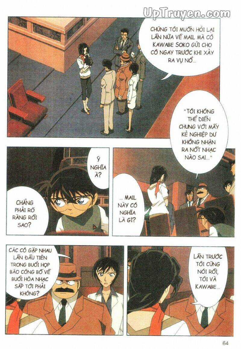 Conan Màu - Nốt Nhạc Kinh Hoàng Chapter 1 trang 65