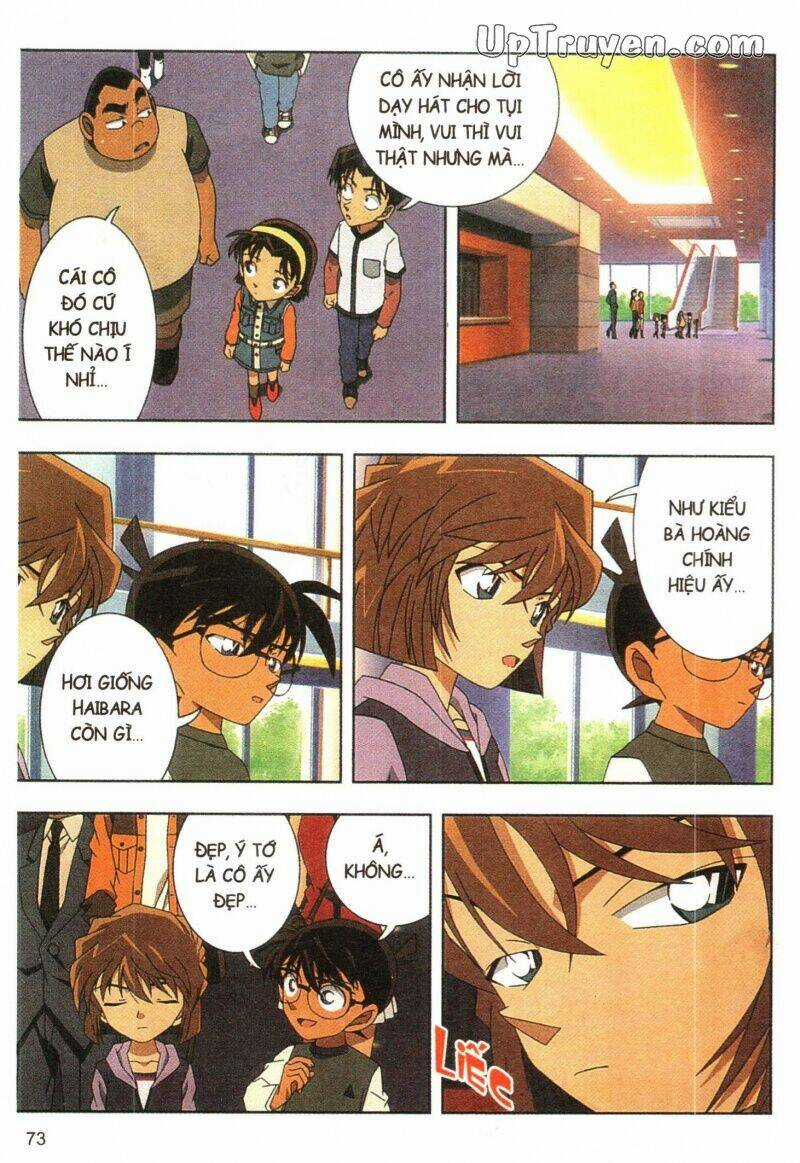 Conan Màu - Nốt Nhạc Kinh Hoàng Chapter 1 trang 74