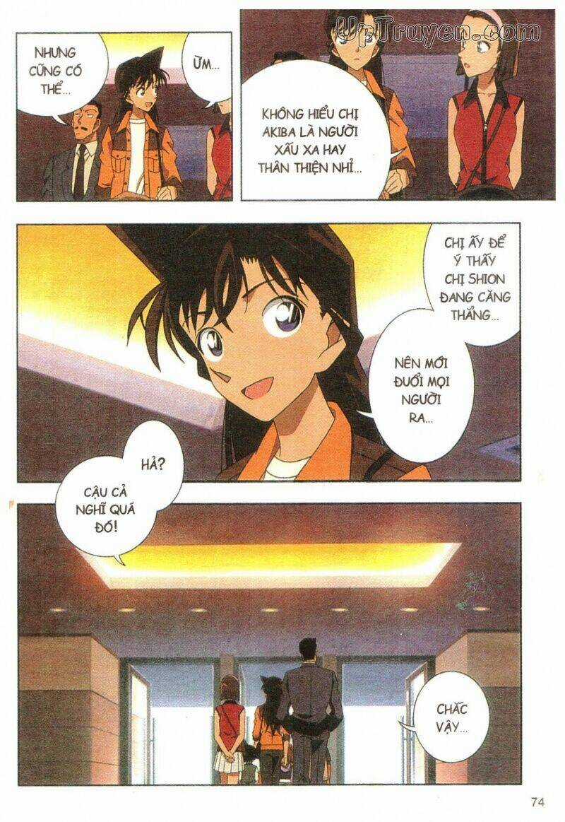 Conan Màu - Nốt Nhạc Kinh Hoàng Chapter 1 trang 75