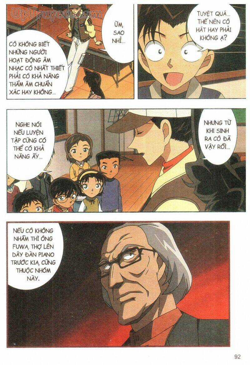 Conan Màu - Nốt Nhạc Kinh Hoàng Chapter 1 trang 93