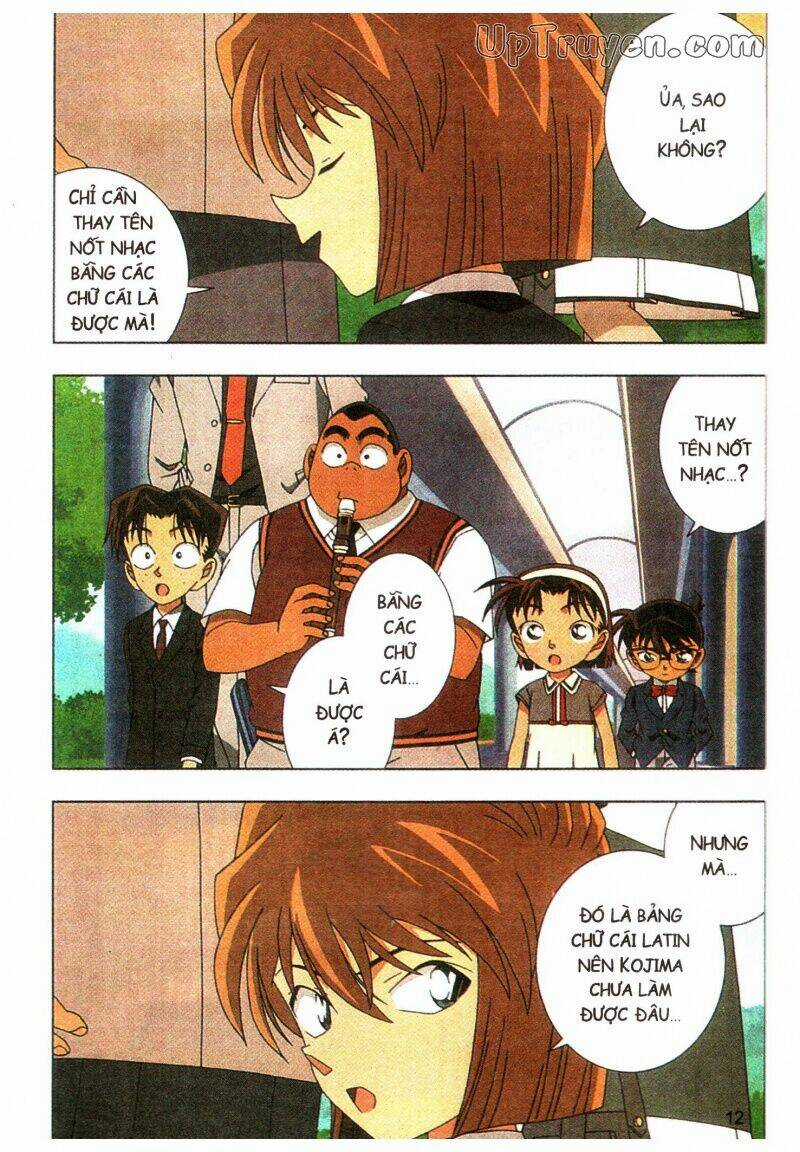 Conan Màu - Nốt Nhạc Kinh Hoàng Chapter 2 trang 11