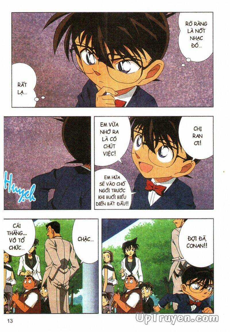 Conan Màu - Nốt Nhạc Kinh Hoàng Chapter 2 trang 12