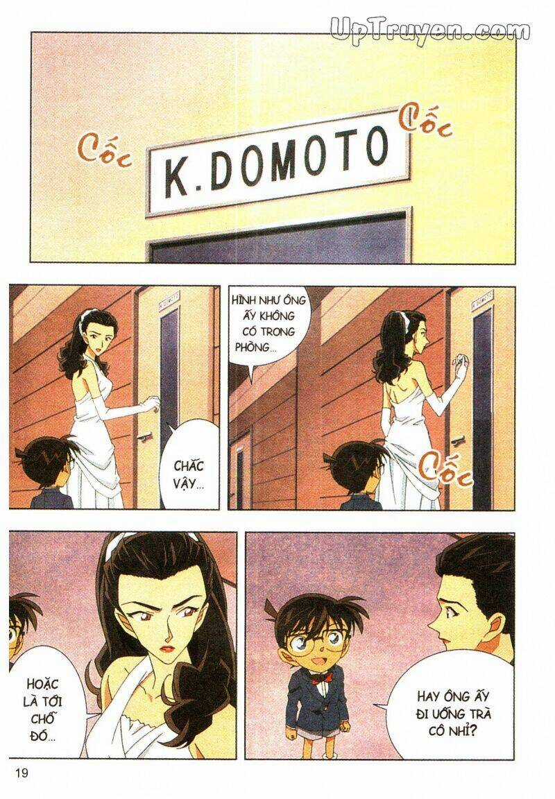 Conan Màu - Nốt Nhạc Kinh Hoàng Chapter 2 trang 18