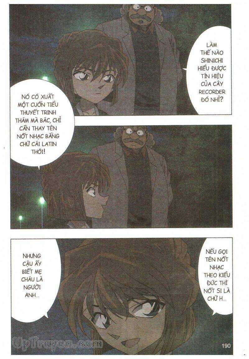 Conan Màu - Nốt Nhạc Kinh Hoàng Chapter 2 trang 185