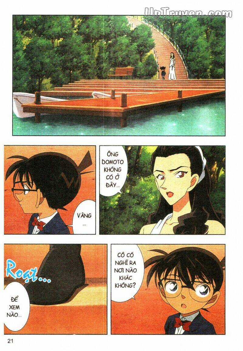 Conan Màu - Nốt Nhạc Kinh Hoàng Chapter 2 trang 20