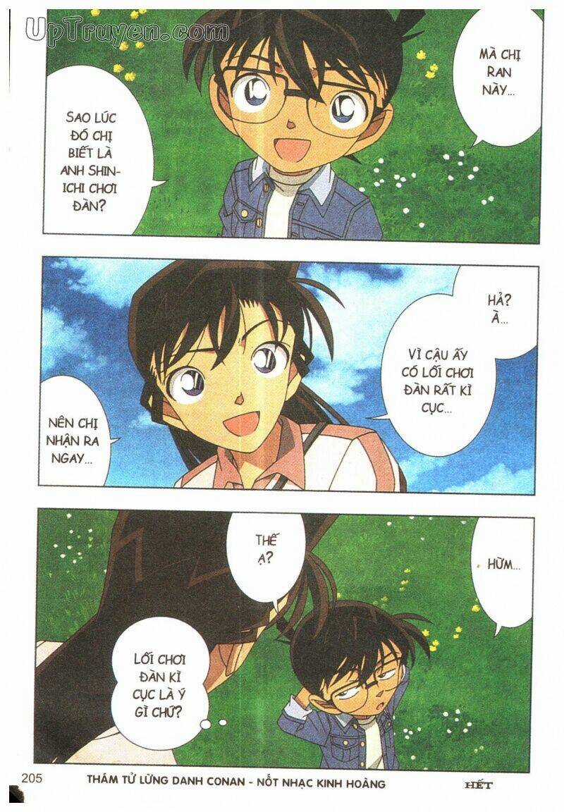 Conan Màu - Nốt Nhạc Kinh Hoàng Chapter 2 trang 200