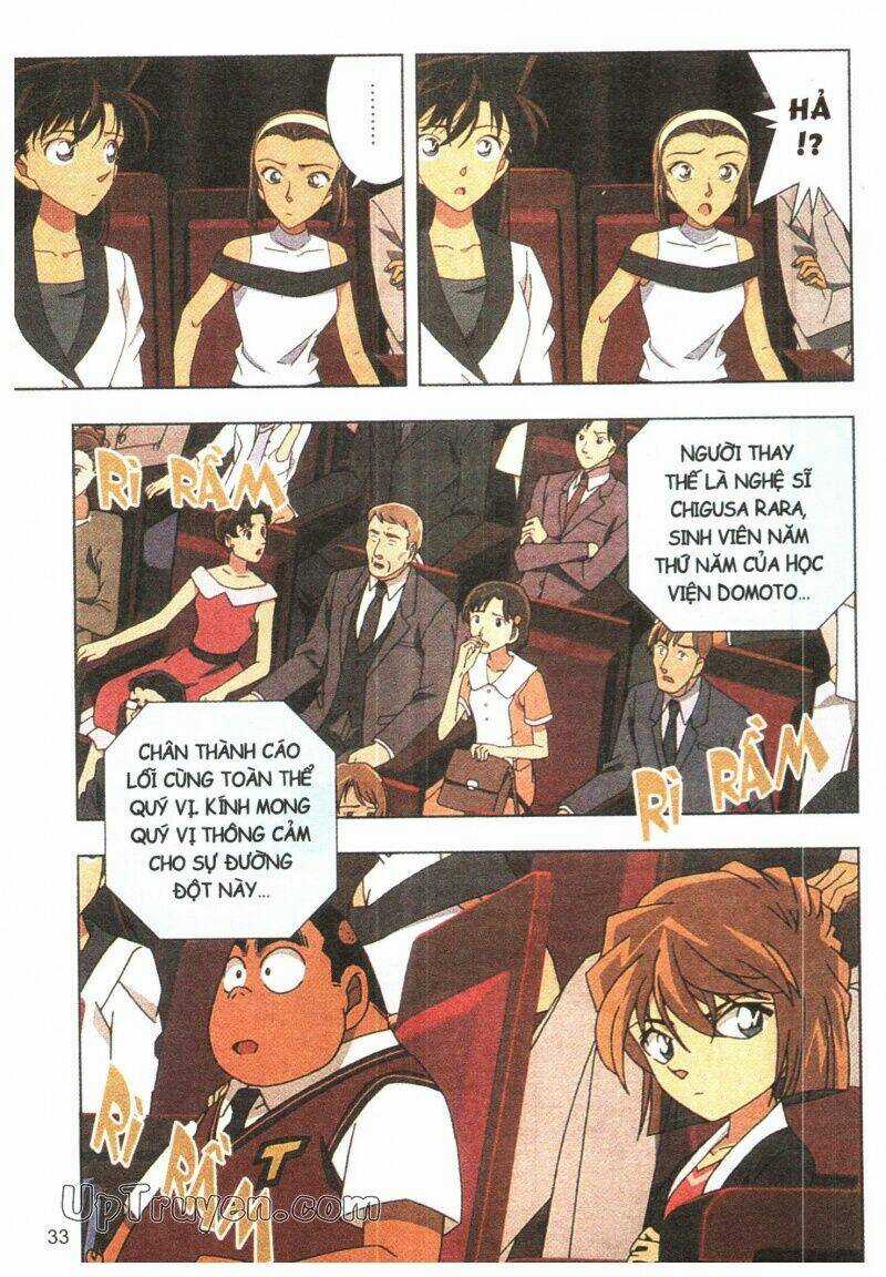 Conan Màu - Nốt Nhạc Kinh Hoàng Chapter 2 trang 32