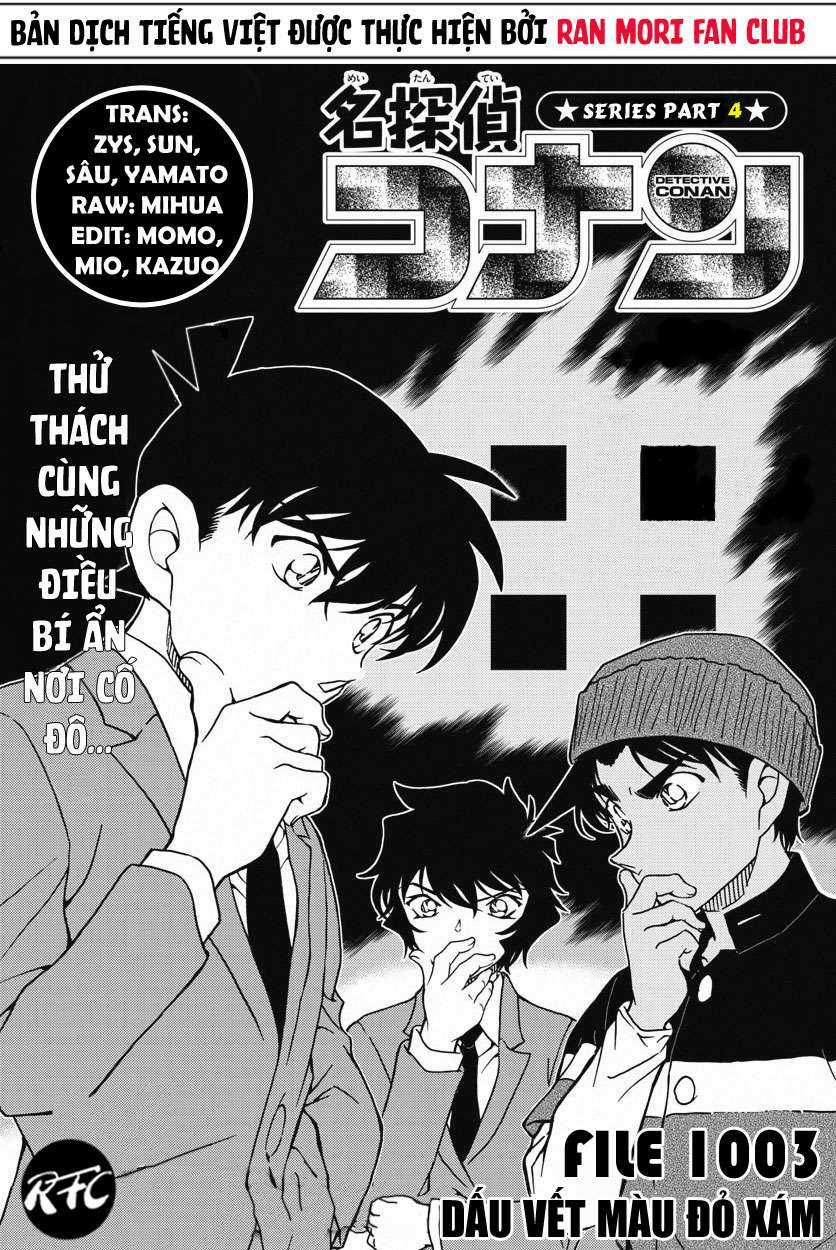 Conan Chapter 1003 trang 0