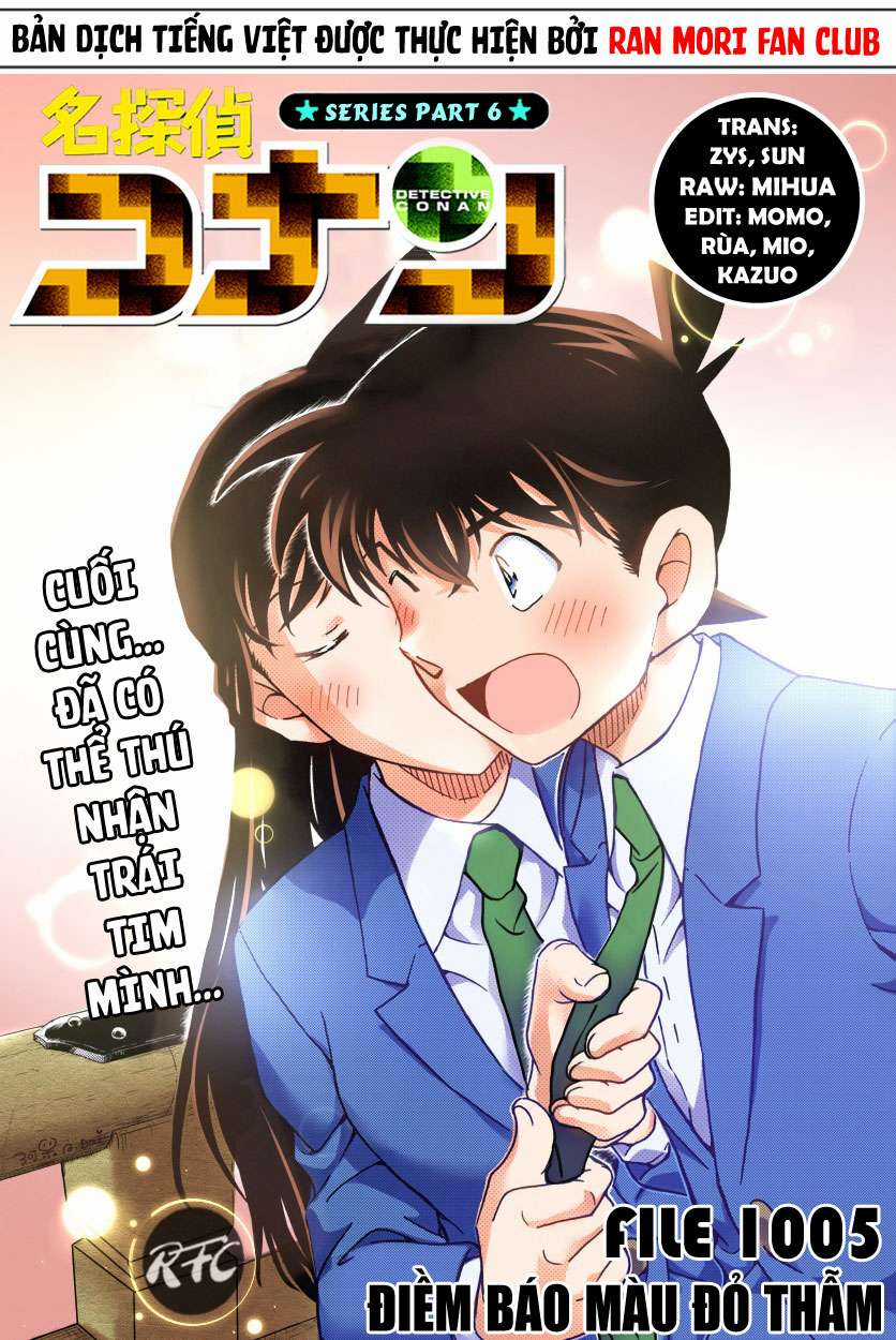 Conan Chapter 1005 trang 0