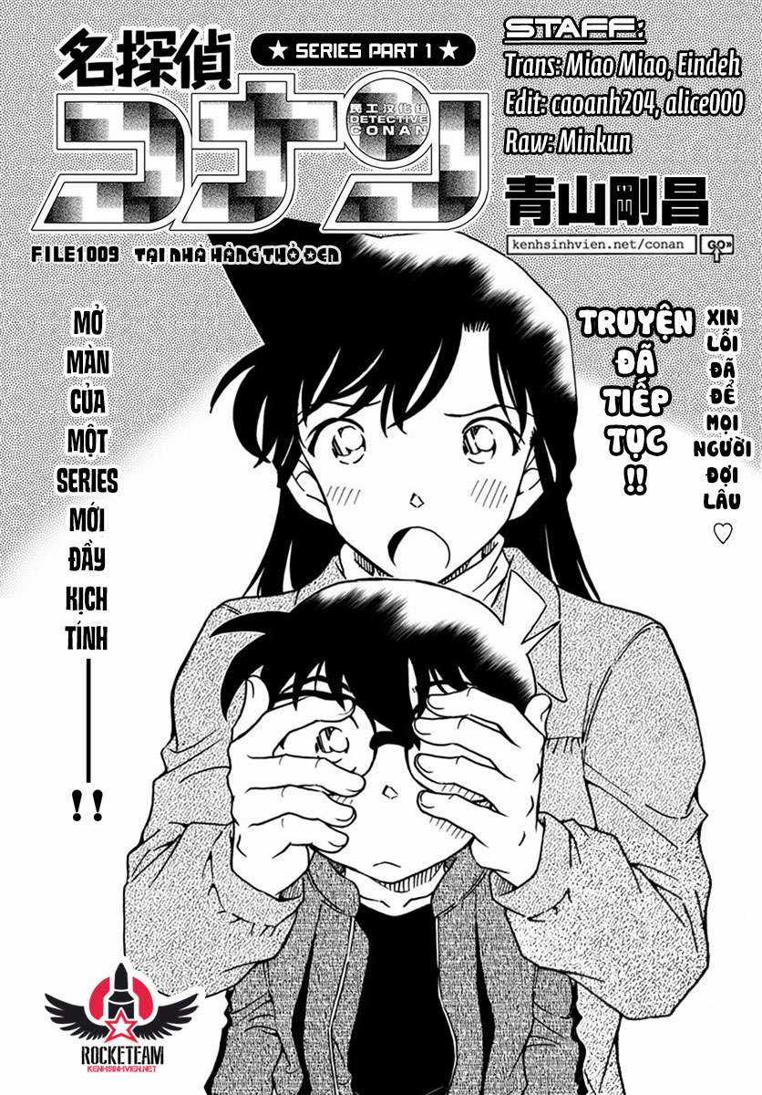 Conan Chapter 1009 trang 1