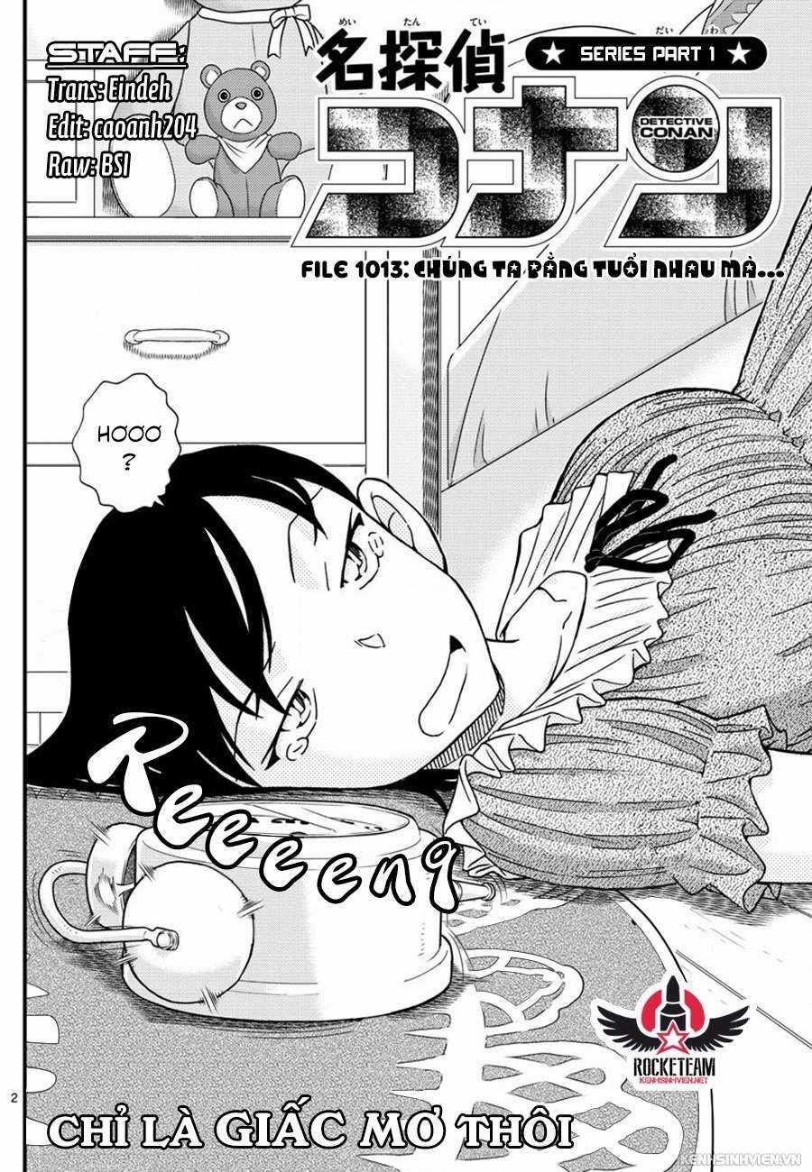 Conan Chapter 1013 trang 1