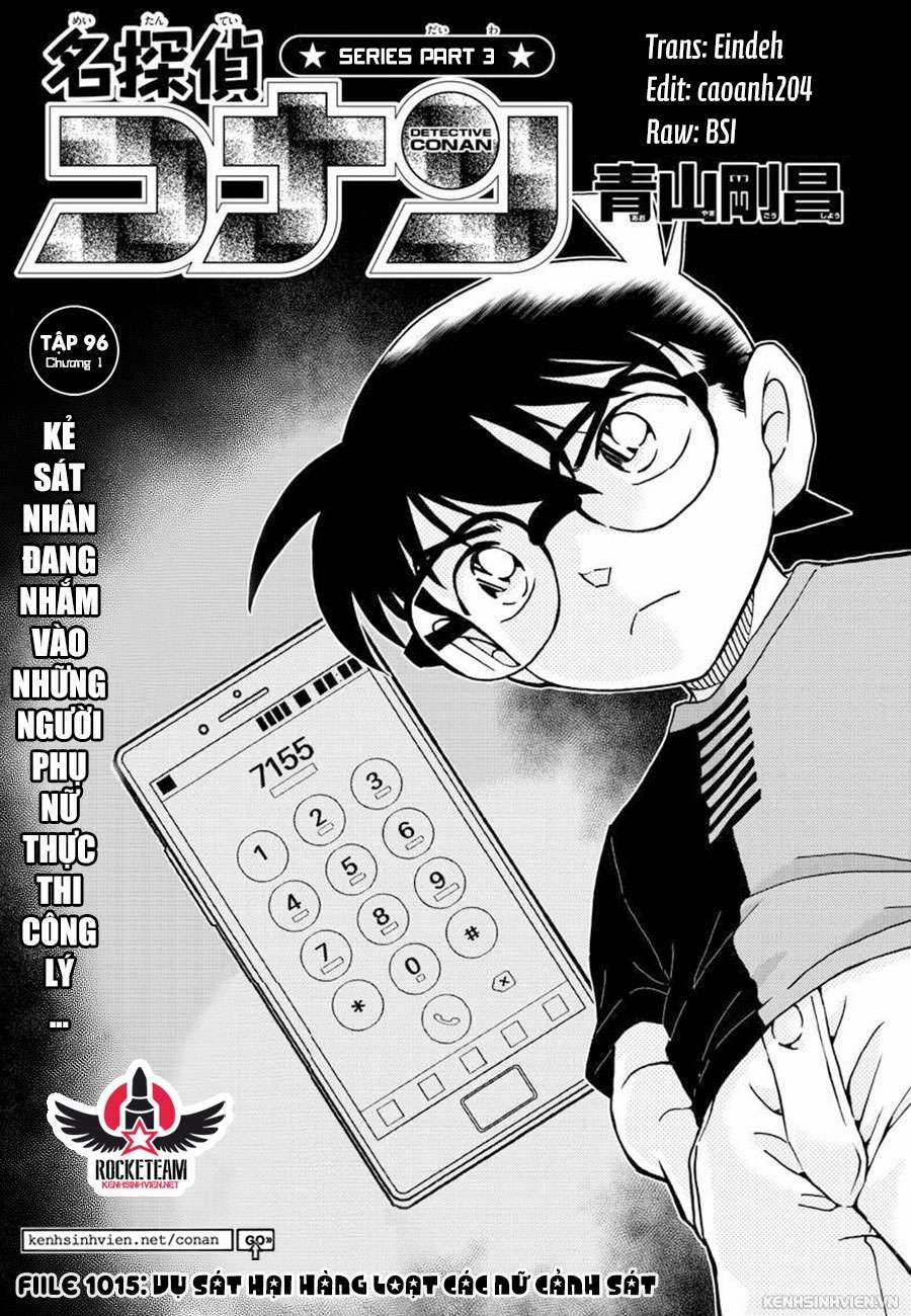 Conan Chapter 1015 trang 0