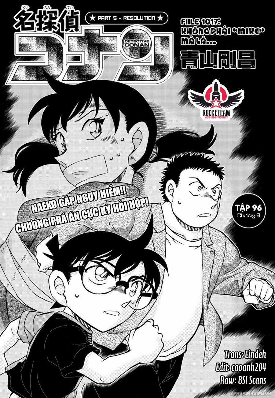 Conan Chapter 1017 trang 0