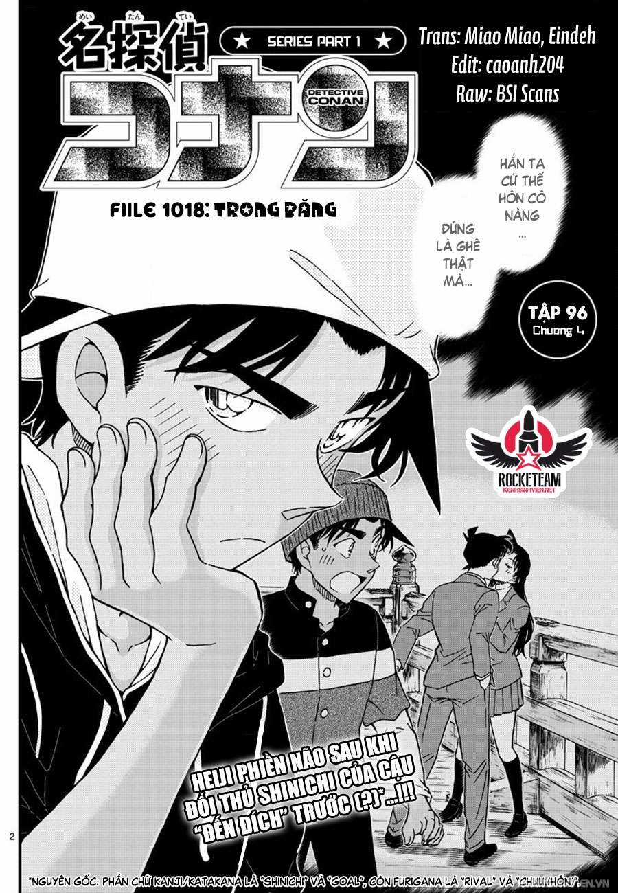 Conan Chapter 1018 trang 1