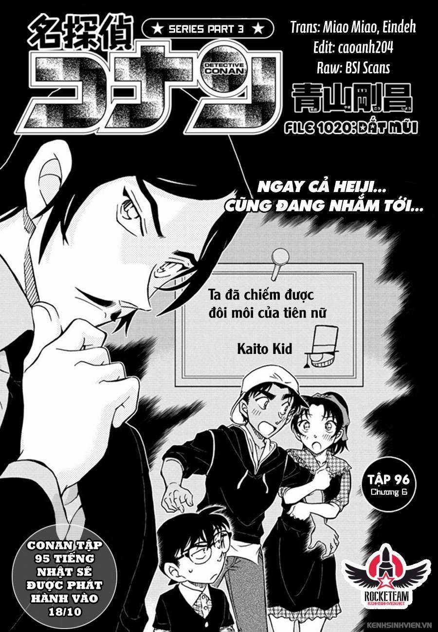 Conan Chapter 1020 trang 0