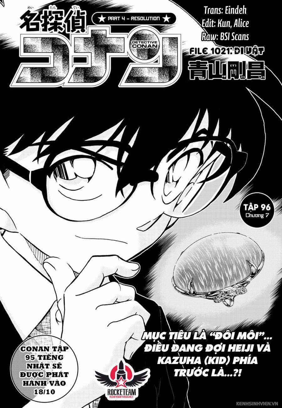 Conan Chapter 1021 trang 0