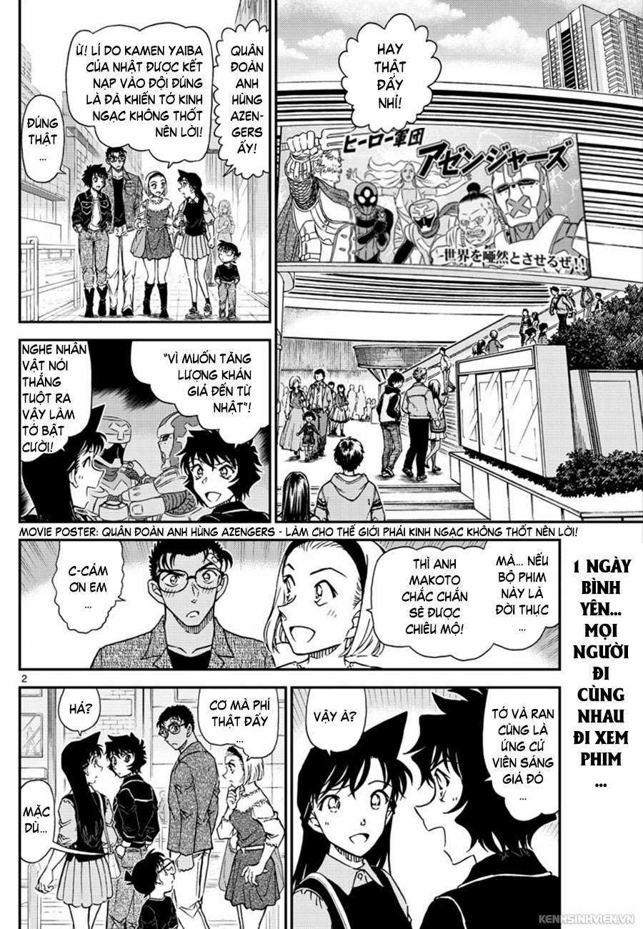 Conan Chapter 1022 trang 1