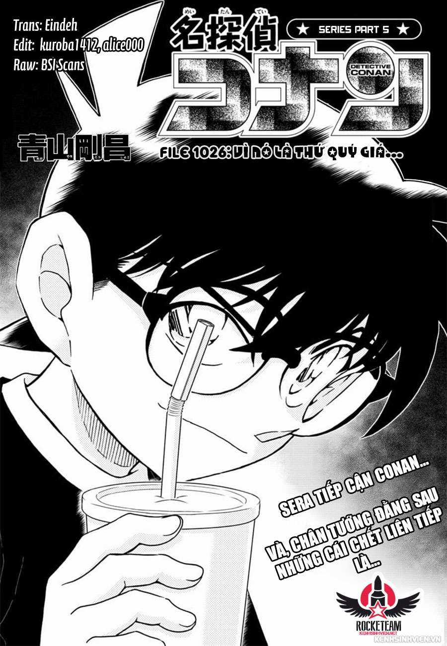 Conan Chapter 1026 trang 0