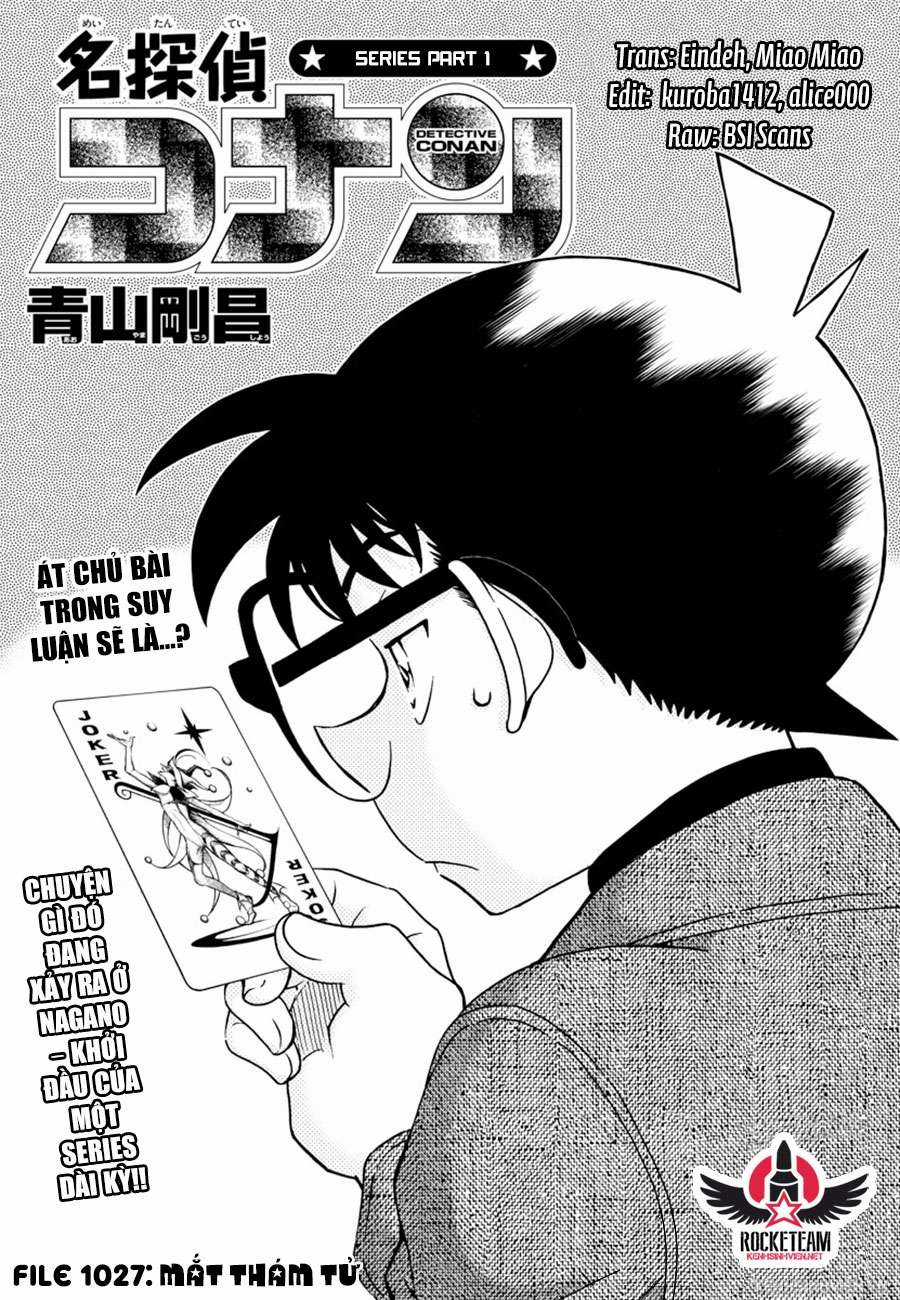 Conan Chapter 1027 trang 0