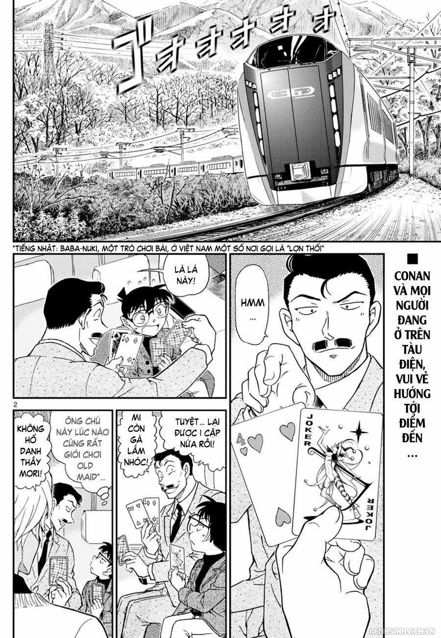 Conan Chapter 1027 trang 1