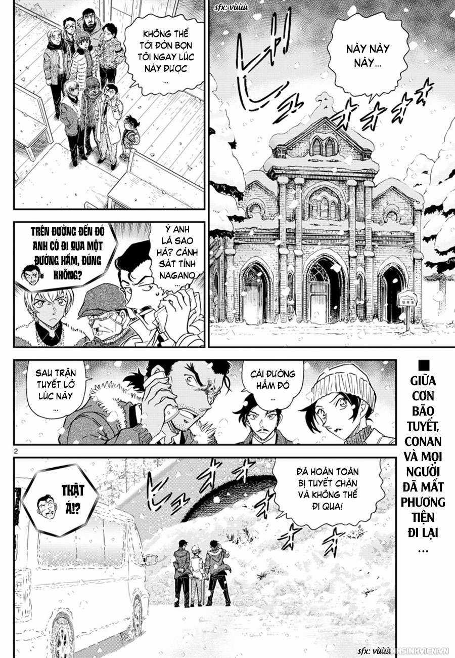 Conan Chapter 1028 trang 1
