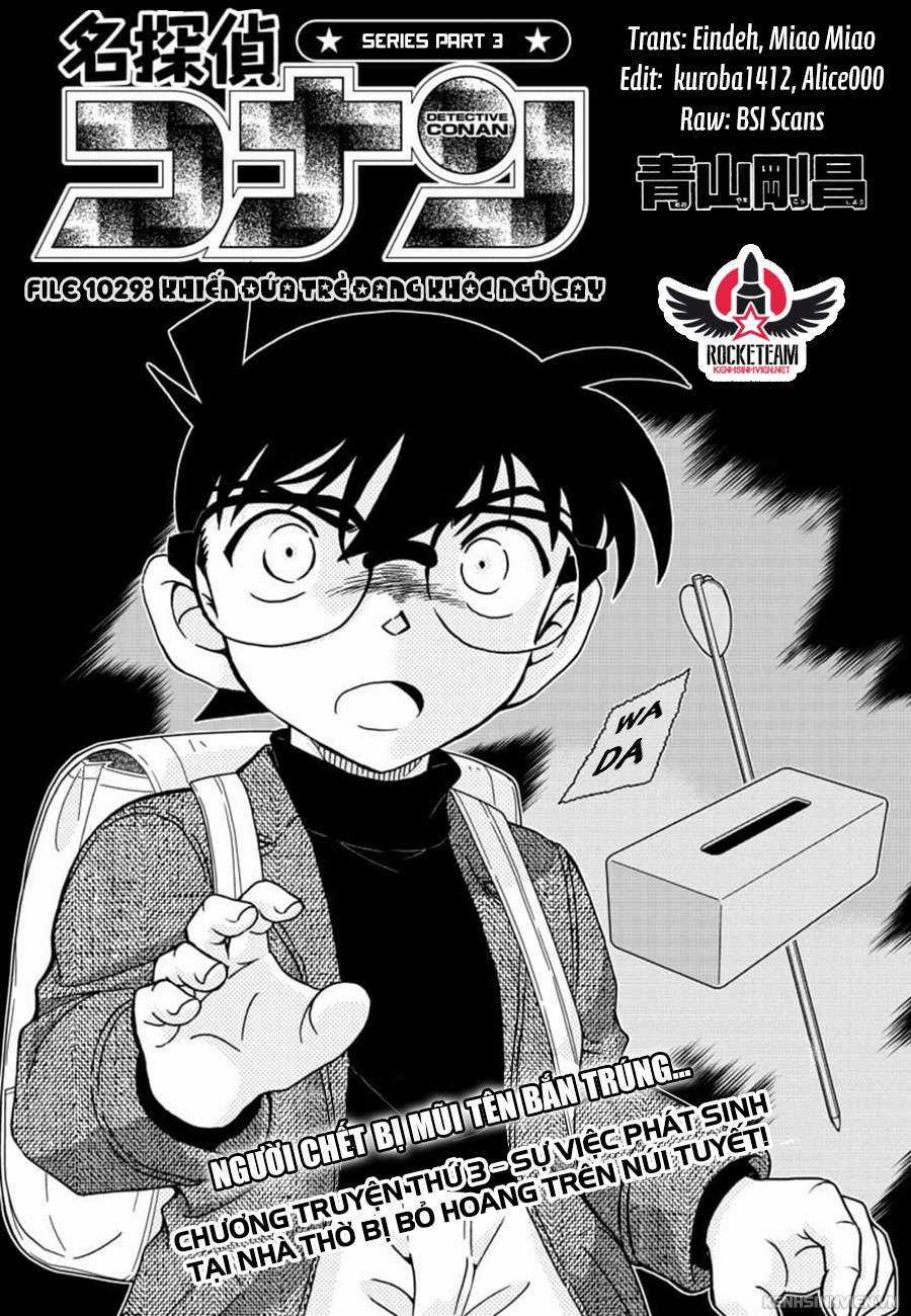 Conan Chapter 1029 trang 0