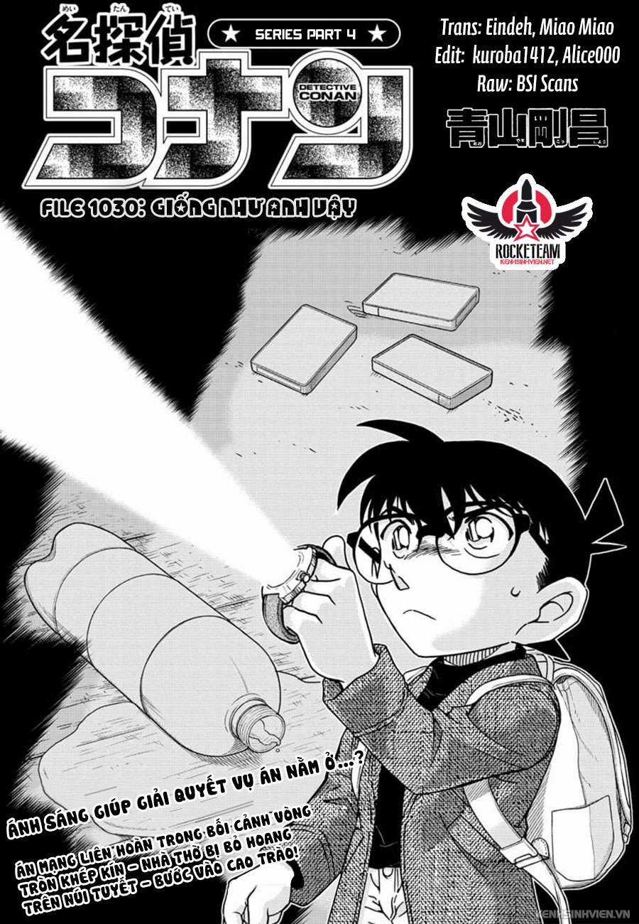 Conan Chapter 1030 trang 0