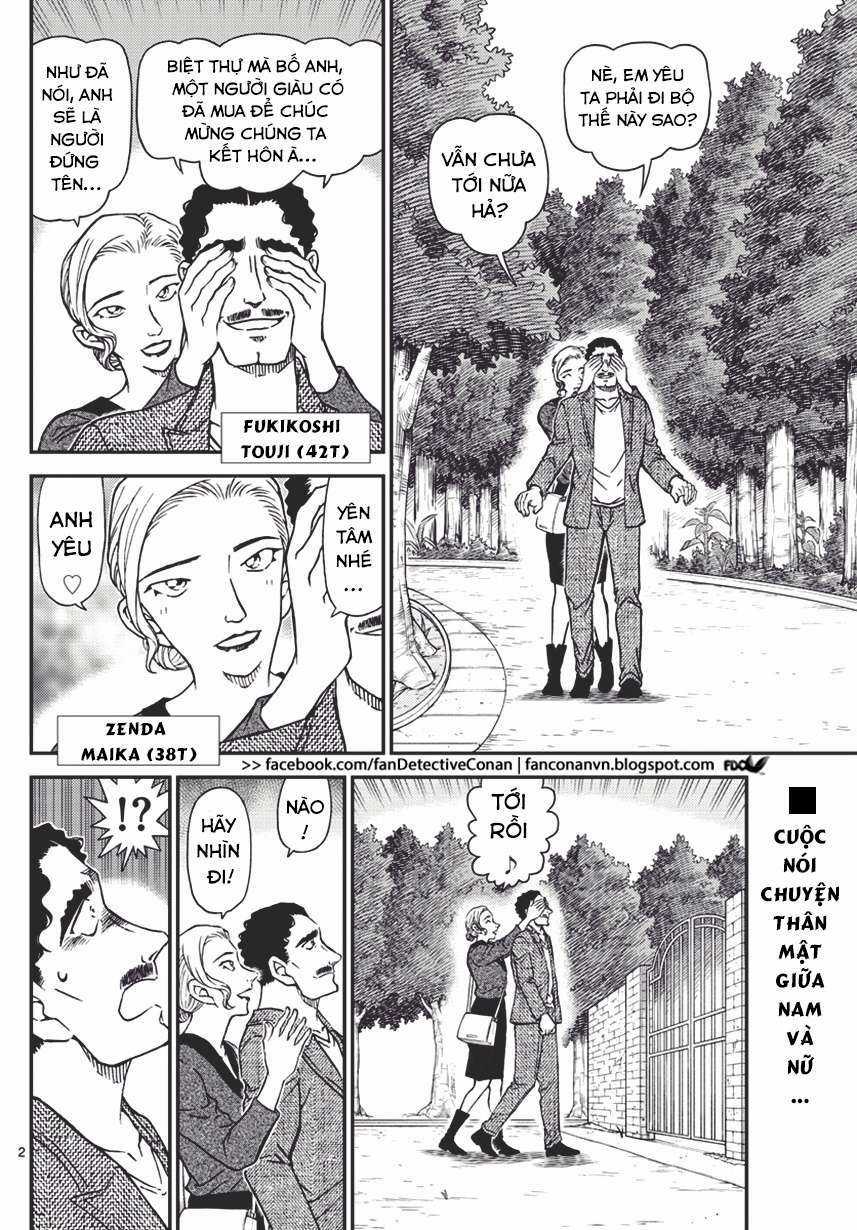 Conan Chapter 1032 trang 1