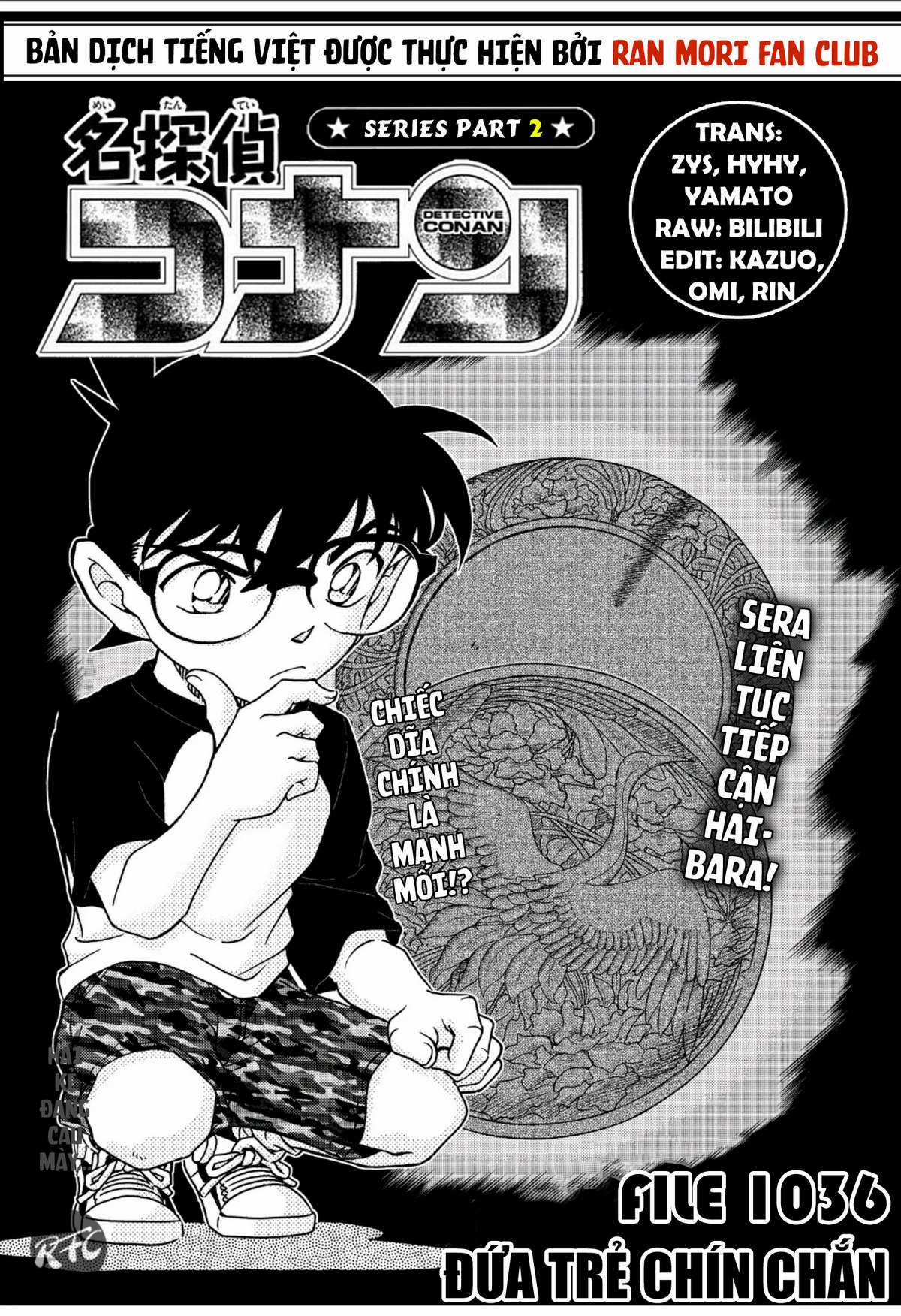 Conan Chapter 1036 trang 0