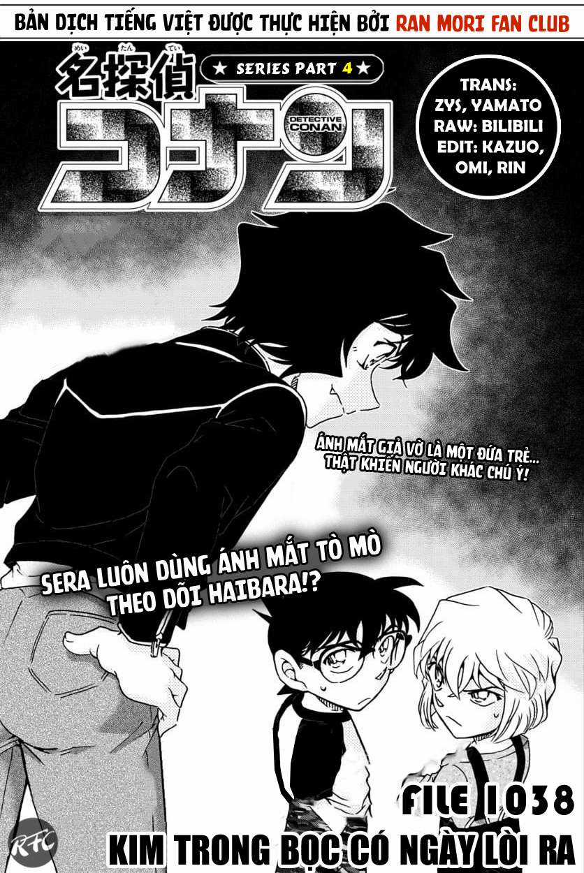 Conan Chapter 1038 trang 0