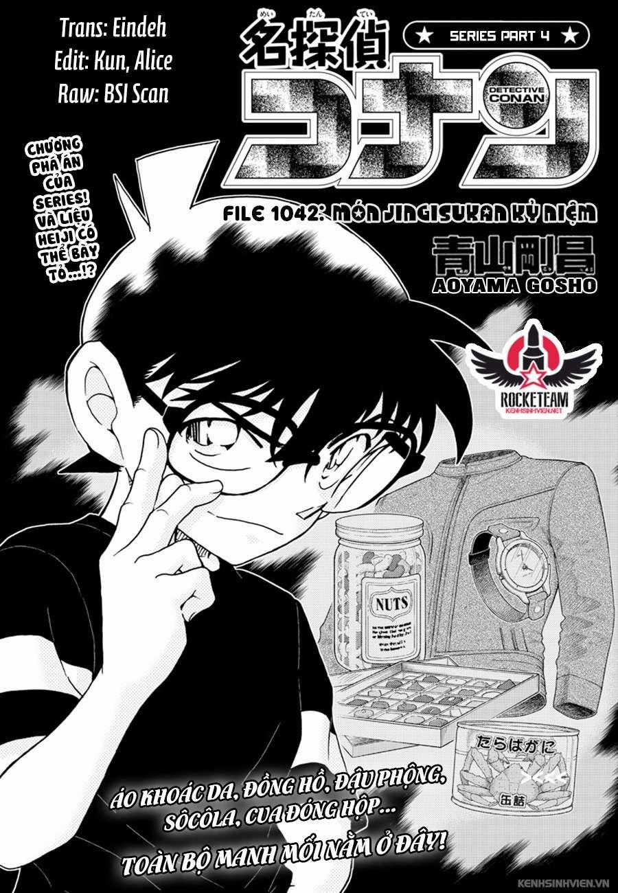 Conan Chapter 1042 trang 0